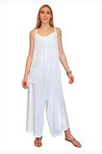 Load image into Gallery viewer, Women’s Medium 100% Rayon ‘Lazy Day’ Geode Jumpsuit in ‘Koroit Boulder Opal’