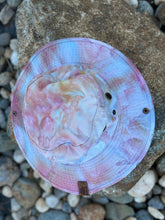 Load image into Gallery viewer, 2 Custom Reverse Geode Pajama Sets in ‘Abalone’ and 2 Bucket Hats for Kim