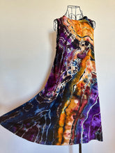 Load image into Gallery viewer, 2 Custom Reverse Geode Swing Dresses for Kim