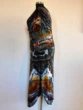 Load image into Gallery viewer, Custom Geode ‘Turkey Tail Mushroom’ Kimono and Reverse Geode Maxi Dress for Pamela