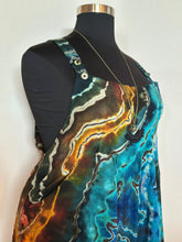 Load image into Gallery viewer, Custom Reverse Geode Overalls in ‘Labradorite’ for Tara