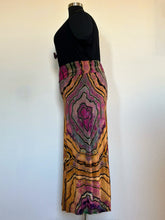 Load image into Gallery viewer, Women's 2X Reverse Geode Maxi Skirt in 'Gypsy Sky'