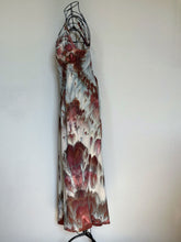 Load image into Gallery viewer, Women’s Medium Linen/Rayon V-Neck Strappy Jumpsuit with Pockets in ‘Shiitake Twist’