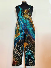 Load image into Gallery viewer, Custom Reverse Geode Overalls in ‘Labradorite’ for Tara