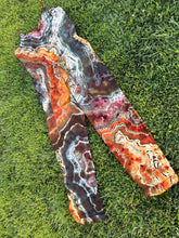 Load image into Gallery viewer, Women’s Large Reverse Geode Spaghetti Strap Jumpsuit in ‘Golden Age’