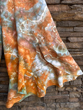 Load image into Gallery viewer, Women’s Medium (fit more like a large) 100% Rayon Geode Flounce Pull-on Pants in ‘Sunset Canyon’
