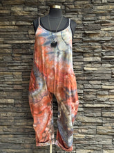 Load image into Gallery viewer, Women’s XXL Geode Harem Jumpsuit in ‘Phoenix Rising’