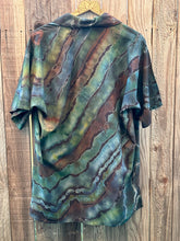 Load image into Gallery viewer, Custom Geode Men’s Rayon Button Up Shirts for Sarah