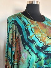 Load image into Gallery viewer, Custom Reverse Geode Tunic in ‘Colla Wood’ for Daly