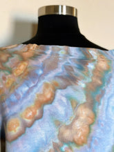 Load image into Gallery viewer, Custom Off Shoulder Sweatshirt in ‘Blue Gray’ for Denise