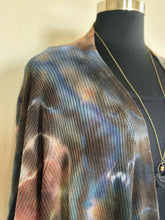 Load image into Gallery viewer, Women’s 4X Geode Open-Front Longline Cardigan in ‘Turkey Tail Mushroom’