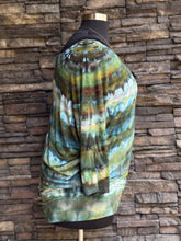 Load image into Gallery viewer, Women’s 2X Off Shoulder 3/4 Sleeve Dolman Top in ‘Moss Agate’ Twist