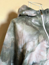 Load image into Gallery viewer, Custom 1/2 Zip Hoodie with Thumbholes in ‘Raven’ for Mel