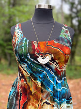 Load image into Gallery viewer, Custom Reverse Geode Ballet Dress with Pockets in ‘Rooster’ for Beverley