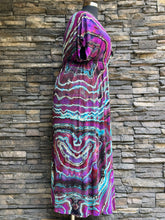 Load image into Gallery viewer, Custom Reverse Geode Surplice Maxi Dress for Julie