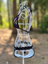 Load image into Gallery viewer, Women’s Small Geode Crotchet Triangle Bikini in ‘Cosmic Eyes’