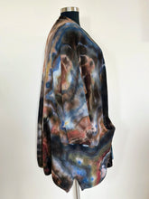 Load image into Gallery viewer, Women’s 4X Geode Open-Front Longline Cardigan in ‘Turkey Tail Mushroom’