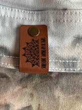 Load image into Gallery viewer, Custom Ice Dyed Denim Jacket in ‘Pewter’ for Pamela