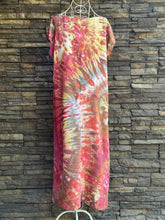 Load image into Gallery viewer, Women’s Small 100% Rayon Easy Breezy Dress in ‘Garnet Mesa’