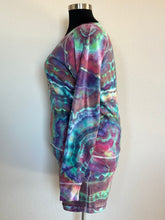 Load image into Gallery viewer, Women’s XL (fits closer to a large) Geode Sun Tarot Slouchy Pullover and Shorts Lounge Set in ‘Cosmic’