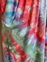 Load image into Gallery viewer, Women’s XL Tie Front Kimono Duster in ‘Tide Pool’