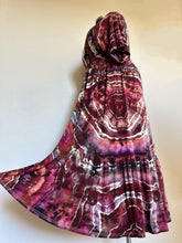 Load image into Gallery viewer, Women’s XL Geode Boho Maxi Dress in ‘Scarlet Begonias’