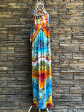 Load image into Gallery viewer, Women’s Medium (runs big—fits like a large/XL!) Geode 100% Cotton Sunchaser Scoop Neck Jumpsuit in ‘Desert Springs’