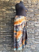 Load image into Gallery viewer, Women’s XXL (18) Geode Linen Blend Wide-Leg Split-Hem Flowy Pants with Pockets in ‘Midnight Jasper’
