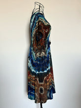 Load image into Gallery viewer, Custom Reverse Geode Surplice Dress for Jessica in ‘Azurite’
