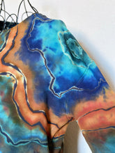 Load image into Gallery viewer, 2 Custom Reverse Geode Pullovers with Thumbholes and Pockets for Debbie