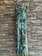 Load image into Gallery viewer, Women’s Large Geode Dressy V-Neck Jumpsuit with Pockets in ‘Moss Agate’