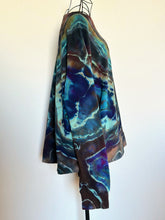 Load image into Gallery viewer, 2 Custom Reverse Geode Pullovers with Thumbholes and Pockets for Debbie