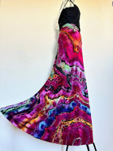 Load image into Gallery viewer, Custom Reverse Geode Maxi Skirt in ‘Spectrolite’ for Rachael