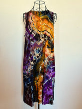 Load image into Gallery viewer, 2 Custom Reverse Geode Swing Dresses for Kim