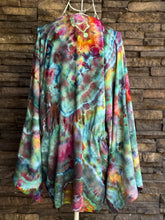 Load image into Gallery viewer, Women’s Small/Medium Geode Kimono in ‘Cosmic Eyes’
