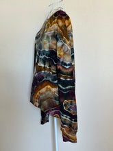 Load image into Gallery viewer, Custom Denim Jacket, Reverse Dyed T-Shirt and Geode Thumbhole Pullover for Alyssa