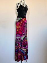 Load image into Gallery viewer, Custom Reverse Geode Maxi Skirt in ‘Spectrolite’ for Rachael