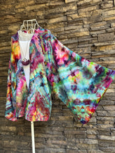 Load image into Gallery viewer, Women’s Small/Medium Geode Kimono in ‘Cosmic Eyes’