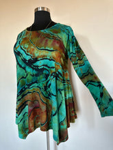 Load image into Gallery viewer, Custom Reverse Geode Tunic in ‘Colla Wood’ for Daly