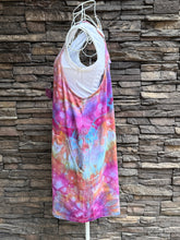 Load image into Gallery viewer, Women’s Large Geode Harem Shorts Romper Jumpsuit with Back Pocket in ‘Bird Song’