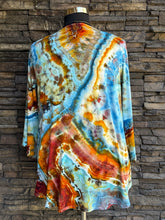 Load image into Gallery viewer, Custom Geode Bell Sleeved Kimono in ‘Desert Springs’ for Katie