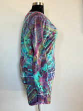 Load image into Gallery viewer, Women’s XL (fits closer to a large) Geode Sun Tarot Slouchy Pullover and Shorts Lounge Set in ‘Cosmic’