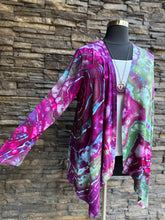 Load image into Gallery viewer, Women’s 2XL Geode Cardigan with Pockets in ‘Tourmaline’