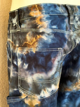 Load image into Gallery viewer, Custom Geode Levi’s Jeans in ‘Midnight Sky’ for Christina