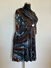 Load image into Gallery viewer, Custom 3/4 Sleeve Geode Dress in ‘Desert Night’ for Susan