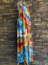 Load image into Gallery viewer, Women’s Medium (runs big—fits like a large/XL!) Geode 100% Cotton Sunchaser Scoop Neck Jumpsuit in ‘Desert Springs’