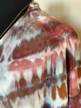 Load image into Gallery viewer, Custom Pieces for Lanette: Women’s L/XL 100% Rayon Kimono Jacket with Pockets in ‘Shiitake Twist’ & XL Geode Kimono in ‘Fluorite’