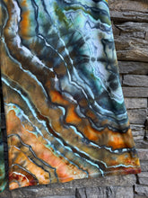 Load image into Gallery viewer, Women’s Large Geode Palazzo Pants in ‘Boulder Turquoise’