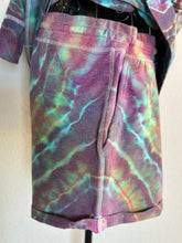 Load image into Gallery viewer, Women’s XL (fits closer to a large) Geode Sun Tarot Slouchy Pullover and Shorts Lounge Set in ‘Cosmic’