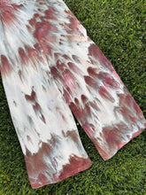 Load image into Gallery viewer, Women’s Medium Linen/Rayon V-Neck Strappy Jumpsuit with Pockets in ‘Shiitake Twist’